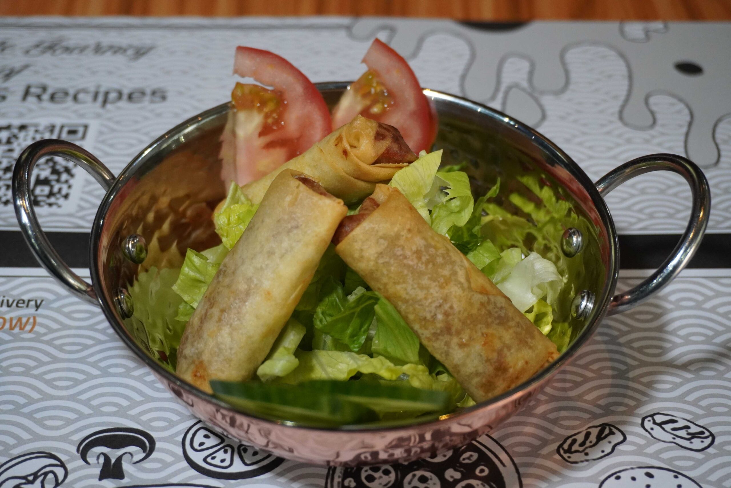 Modern fusion dishes at Bistrot Novanta, Dubai, blending classic and contemporary Italian cuisine
